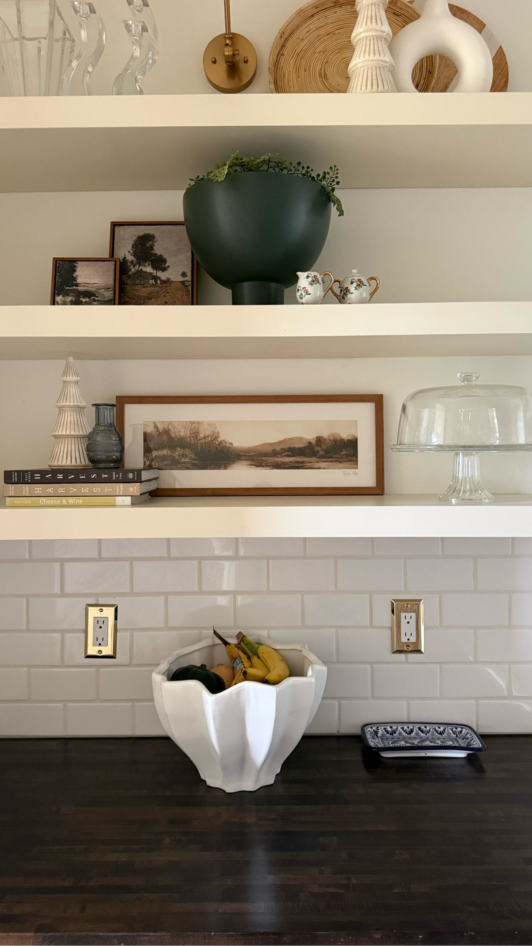 I am all about showing off the outlets by making them look fancy.  I switched out the plastic white ones for brass.  Would you show off the outlets or do you hide them?  Have a great day!

As always, comment SHOP for a link to the brass outlet covers. 

#whitehouse #homedecorating #pantrygoals #pantrydesign #walkthroughpantry #brassdecor