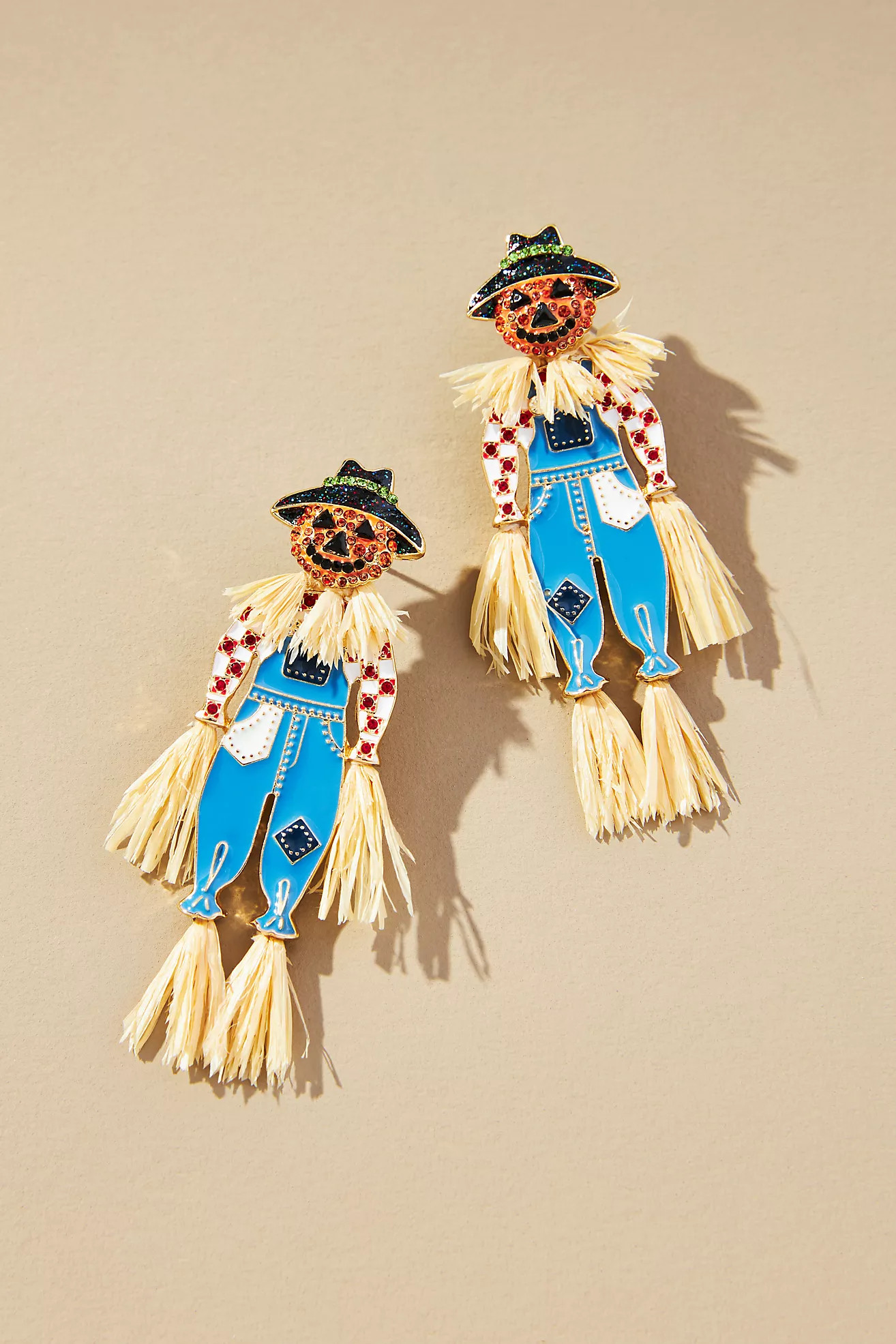BaubleBar Field Day Scarecrow Earrings | Anthropologie (US)