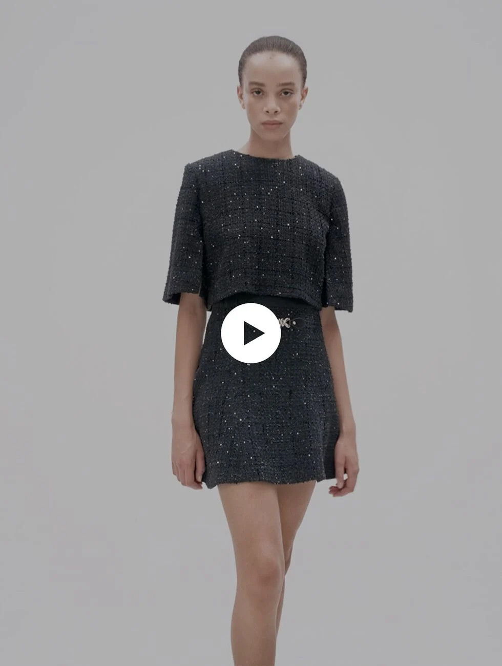 Tweed 2-in-1 short dress | Maje US | Maje US