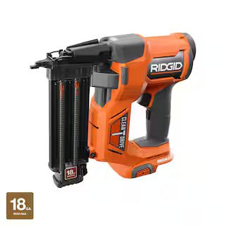 RIDGID 18V Brushless Cordless 18-Gauge 2-1/8 in. Brad Nailer (Tool Only) with CLEAN DRIVE Technol... | The Home Depot