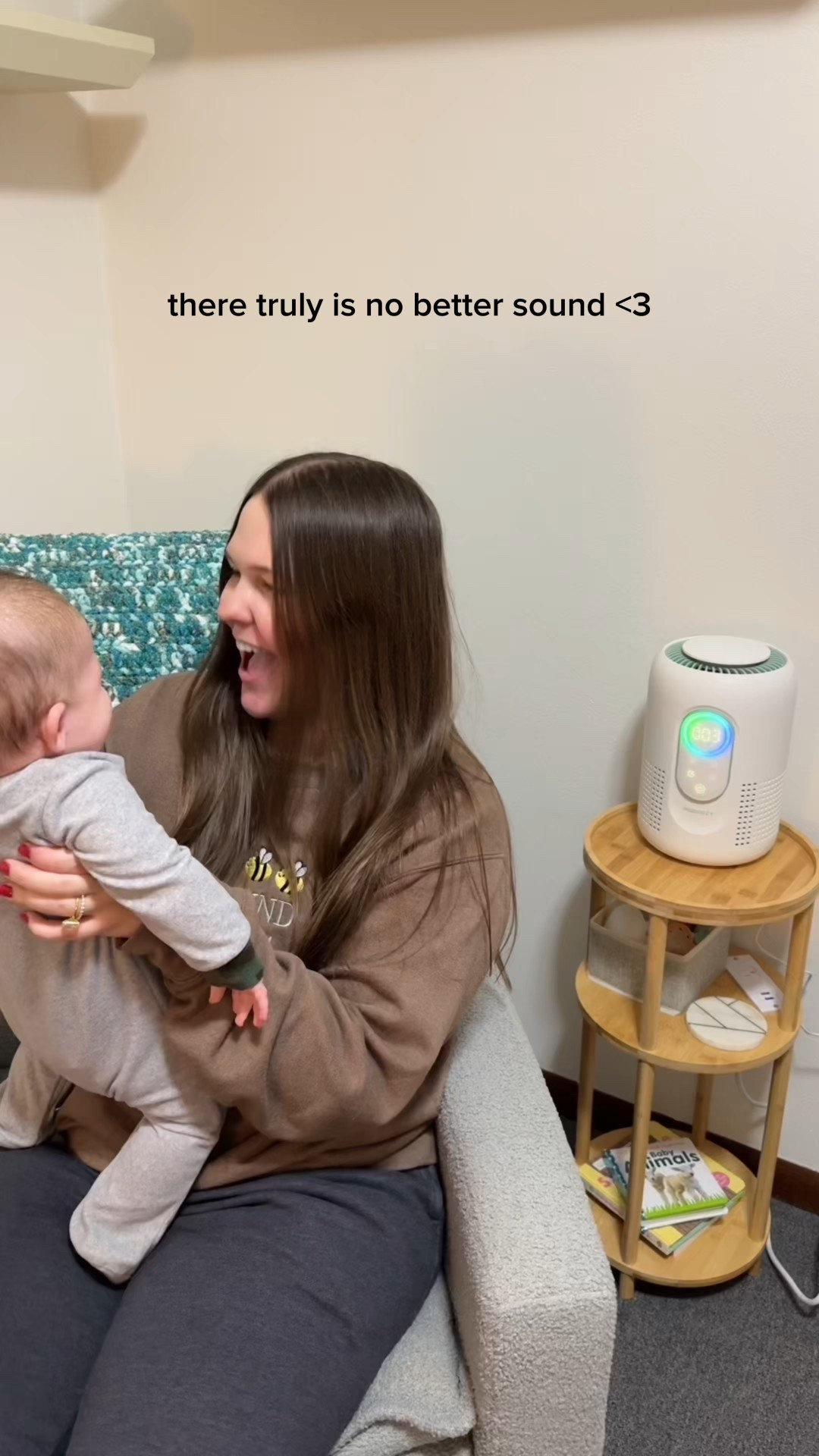 love having the Momcozy air purifier in our nursery! #momcozypartner

#LTKBaby #LTKmomlife