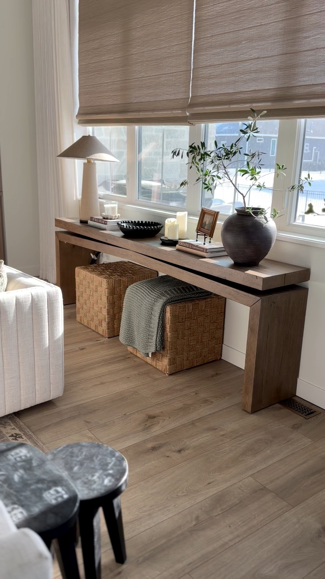 #ad My favorite console table from Wayfair! Love it so much, I’ve bought it 3 times. Ready to refresh your home? Wayfair’s 5 Days of Deals has all things home, with 60% off rugs, furniture, decor and more! @wayfair #wayfair #wayfairpartner 

#LTKSaleAlert #LTKHome