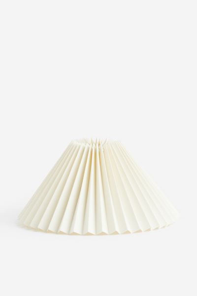 Pleated Lampshade - White - Home All | H&M US | H&M (US + CA)