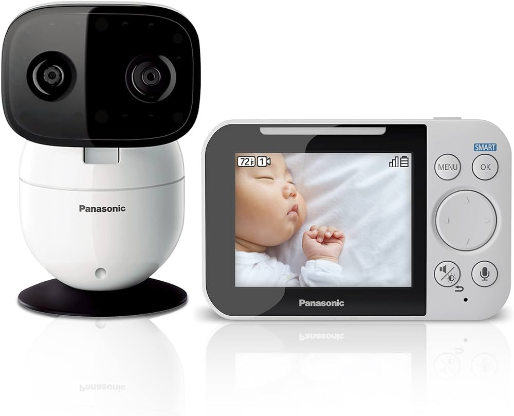 Panasonic Baby Monitor with Camera and Audio, 3.5” Color Video Baby Monitor, Extra Long Range, ... | Amazon (US)