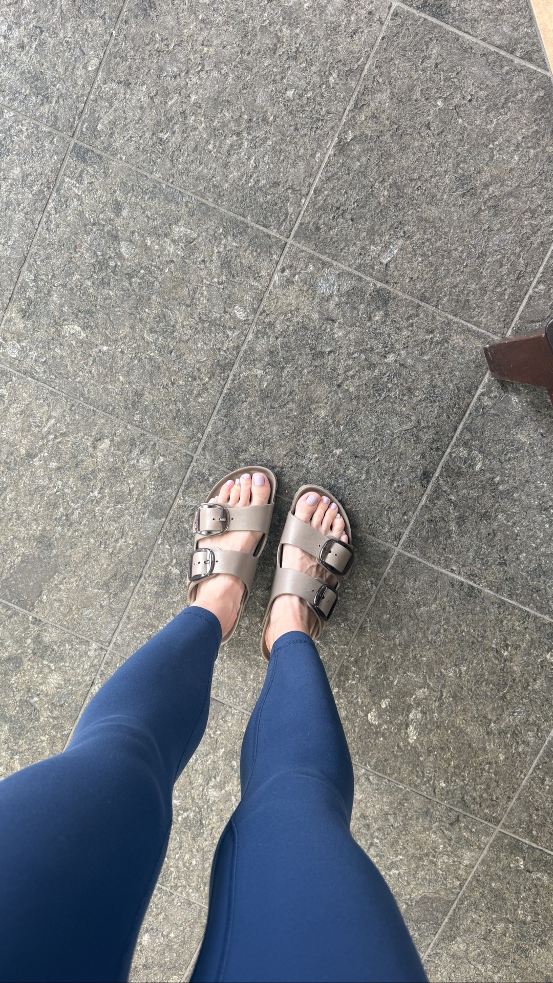 I’ve been Birkenstock girl for years so despised to try the waterproof plastic ones and love them. Perfect for pool, lake, beach, and hot yoga. 
TTS and sized the same as all Birkenstocks. Wearing 38 and I’m 7/7.5 
These are the exact ones I got and say narrow on Zappos but I don’t have a narrow foot and they fit like my leather Birks.  
And these align are the new seamless on the from so no camel toe🙈Wearing 4 25” length

#LTKmomlife #LTKOver40 #LTKSeasonal