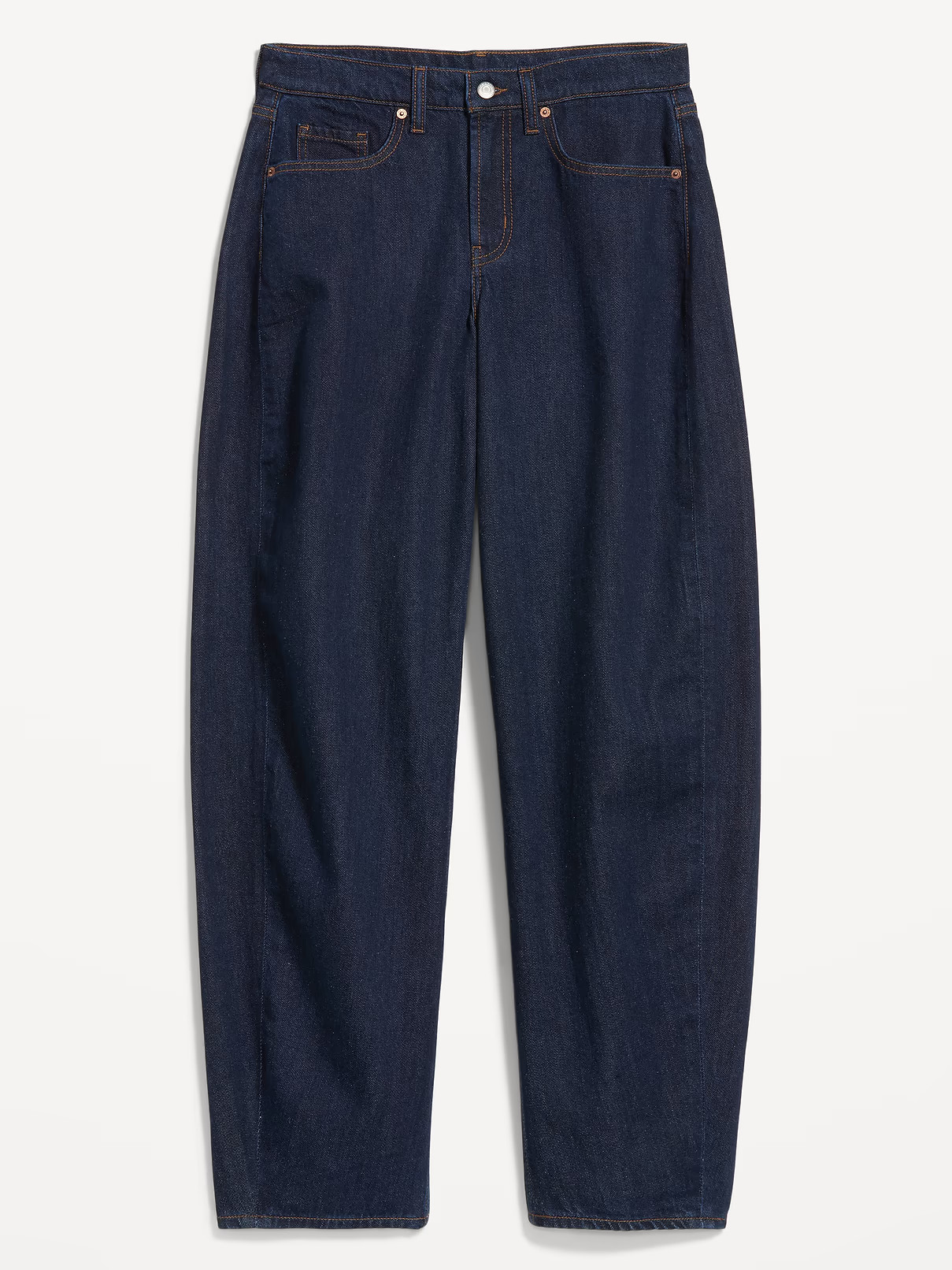 The Arc Mid-Rise Barrel Jeans | Old Navy (US)