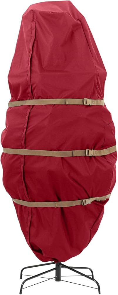 Covermates Upright Christmas Tree Storage Bag, Fits 5-7.5 ft Trees, Red | Amazon (US)