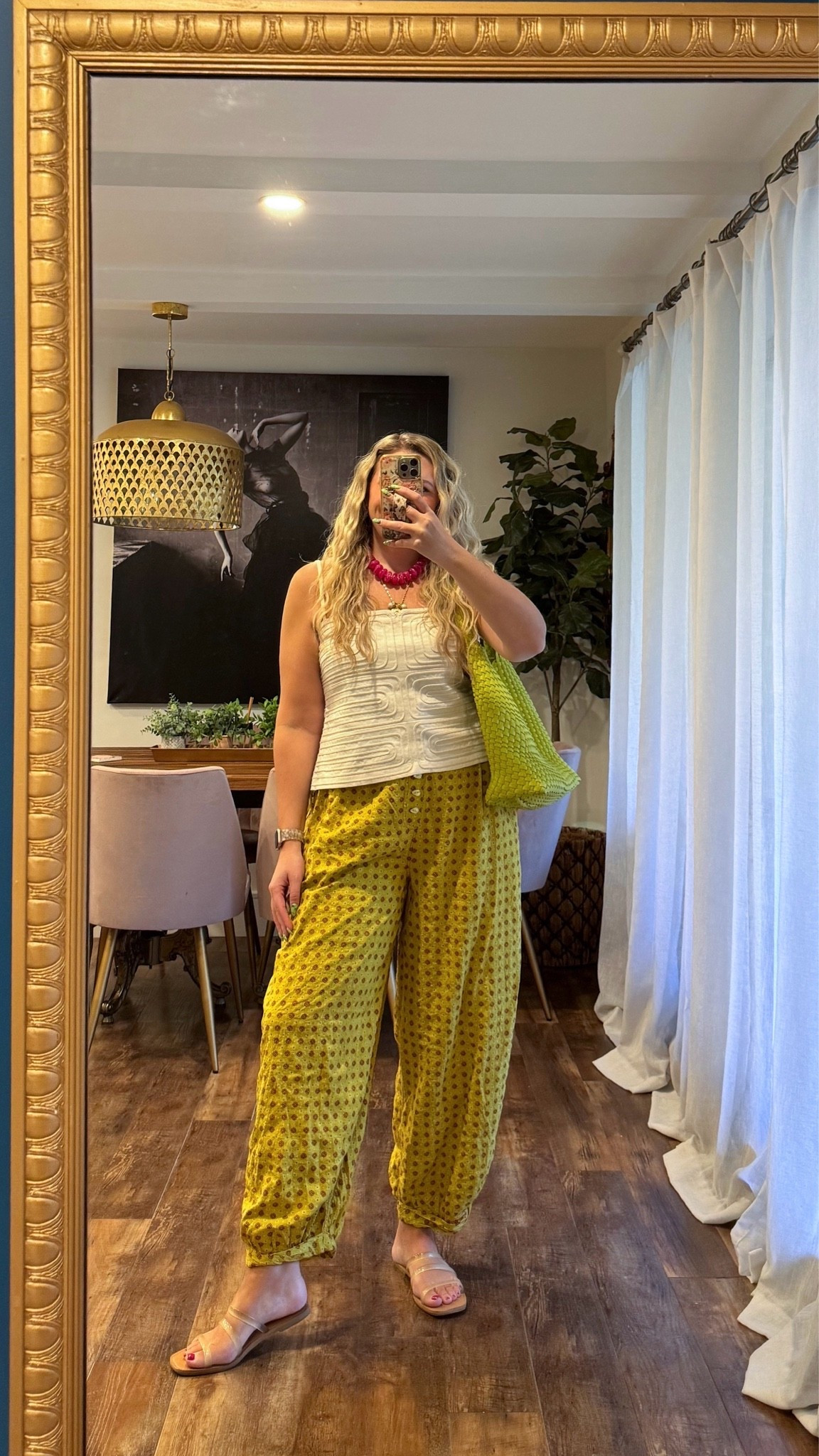 You would never know these are pajama pants 🤗 wearing a 10 on top (but it’s a little big), large pants.

#LTKMidsize #LTKSeasonal #LTKootd