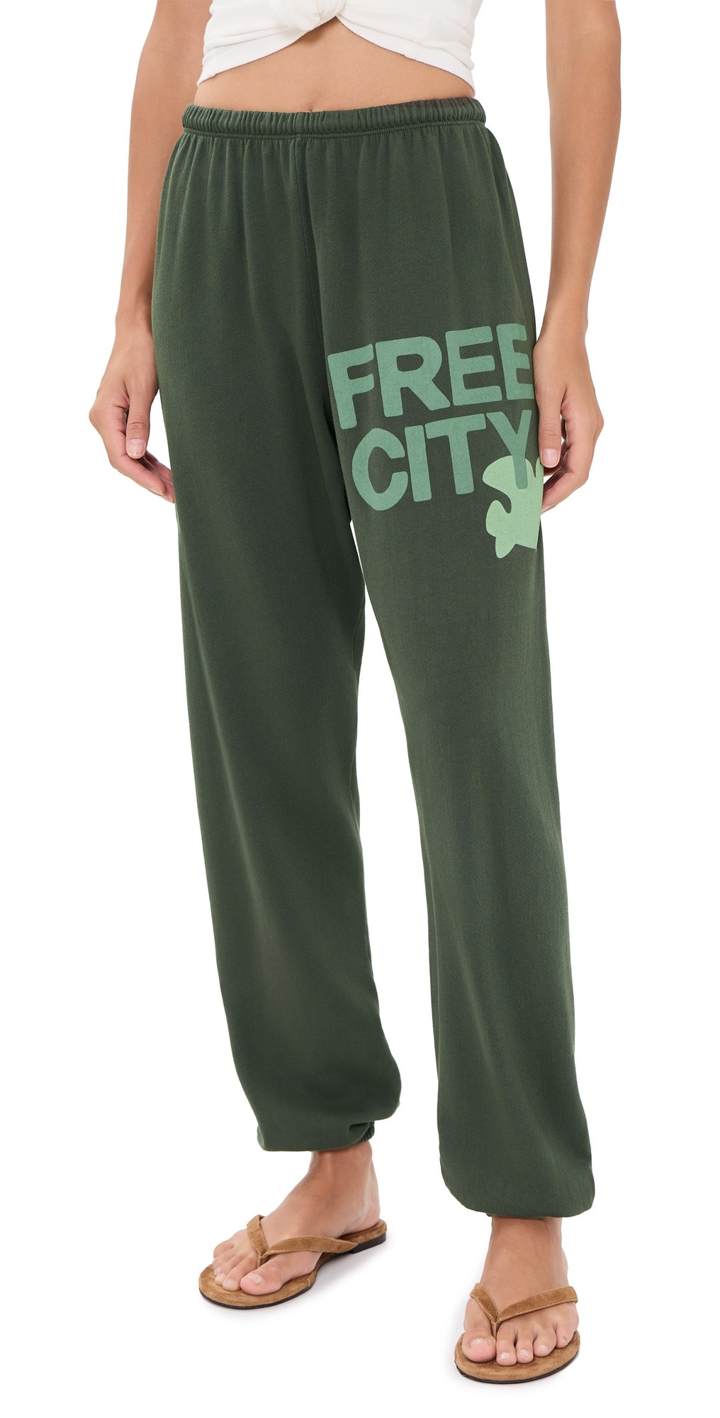FREECITY Freecity Sweatpants Weed S | Shopbop