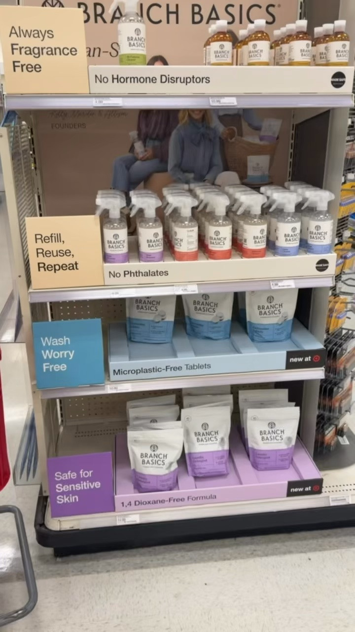@branchbasics is now in 600 @Target stores nationwide! Also available online! It’s never been easier to swap out your cleaning supplies with clean, better-for you products! #branchbasicspartner

#LTKmomlife #LTKHome #LTKdayinmylife