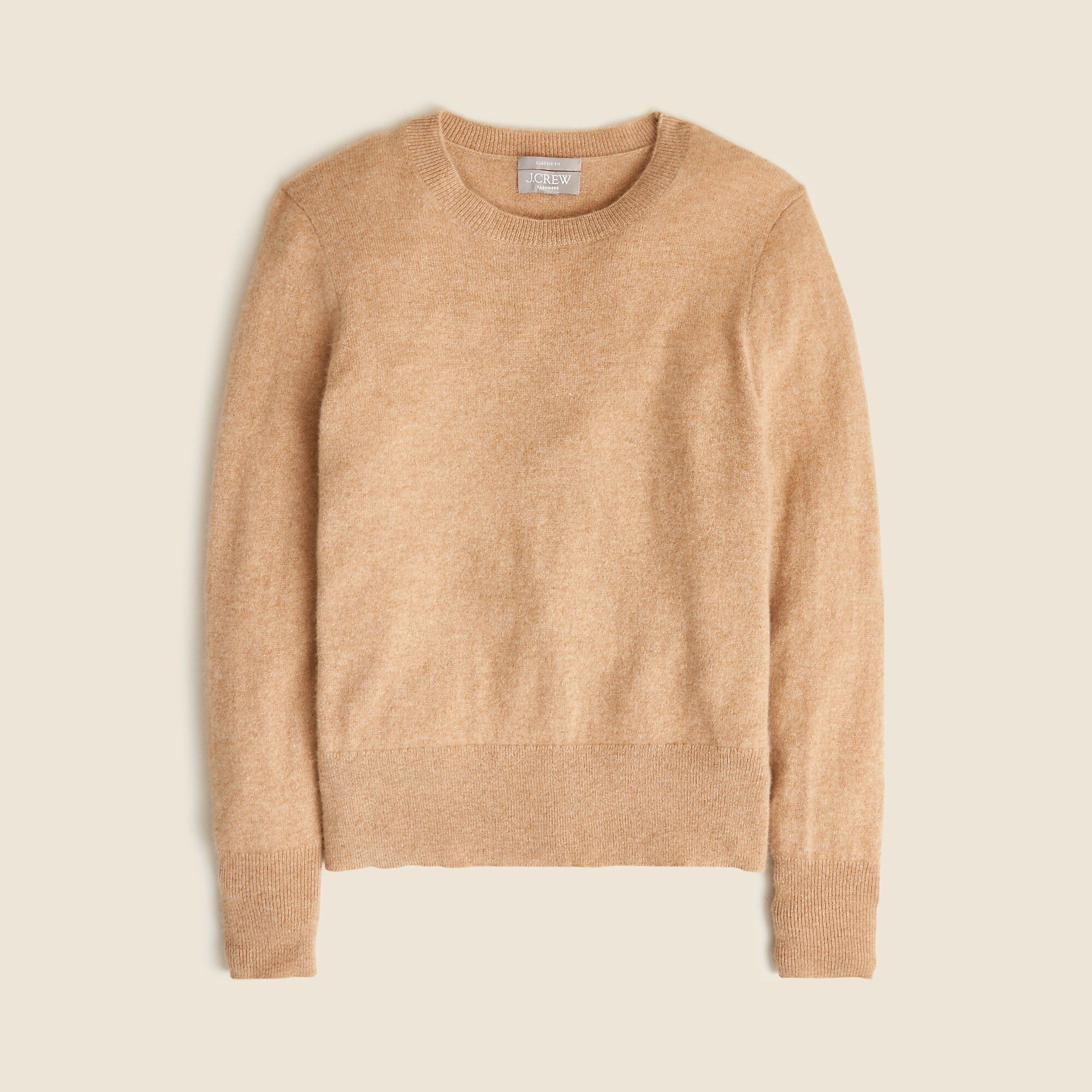 Cashmere classic-fit crewneck sweater | J. Crew US