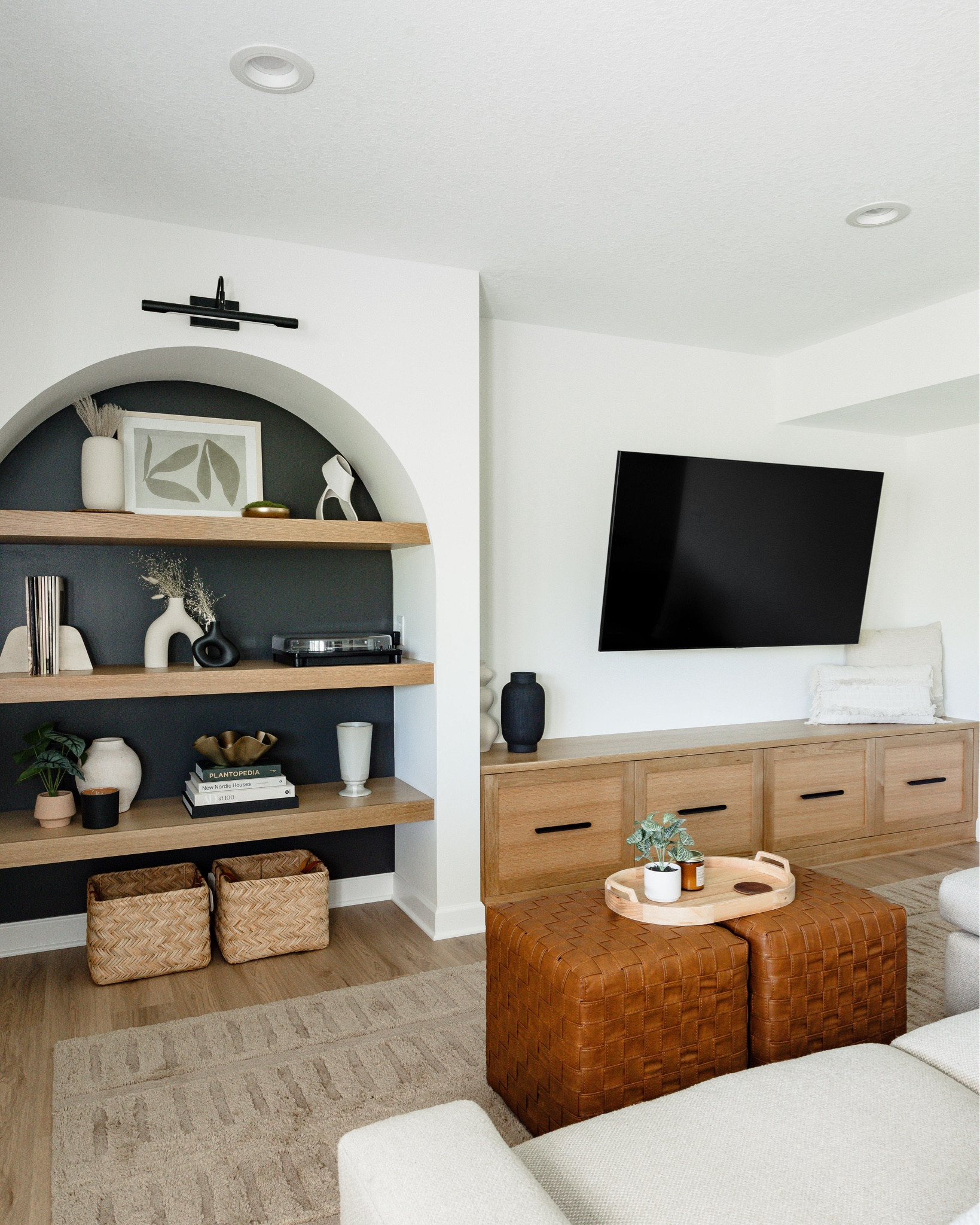 Target Decor for Basement - Scandinavian Industrial designed by Willaby Way

#LTKHome