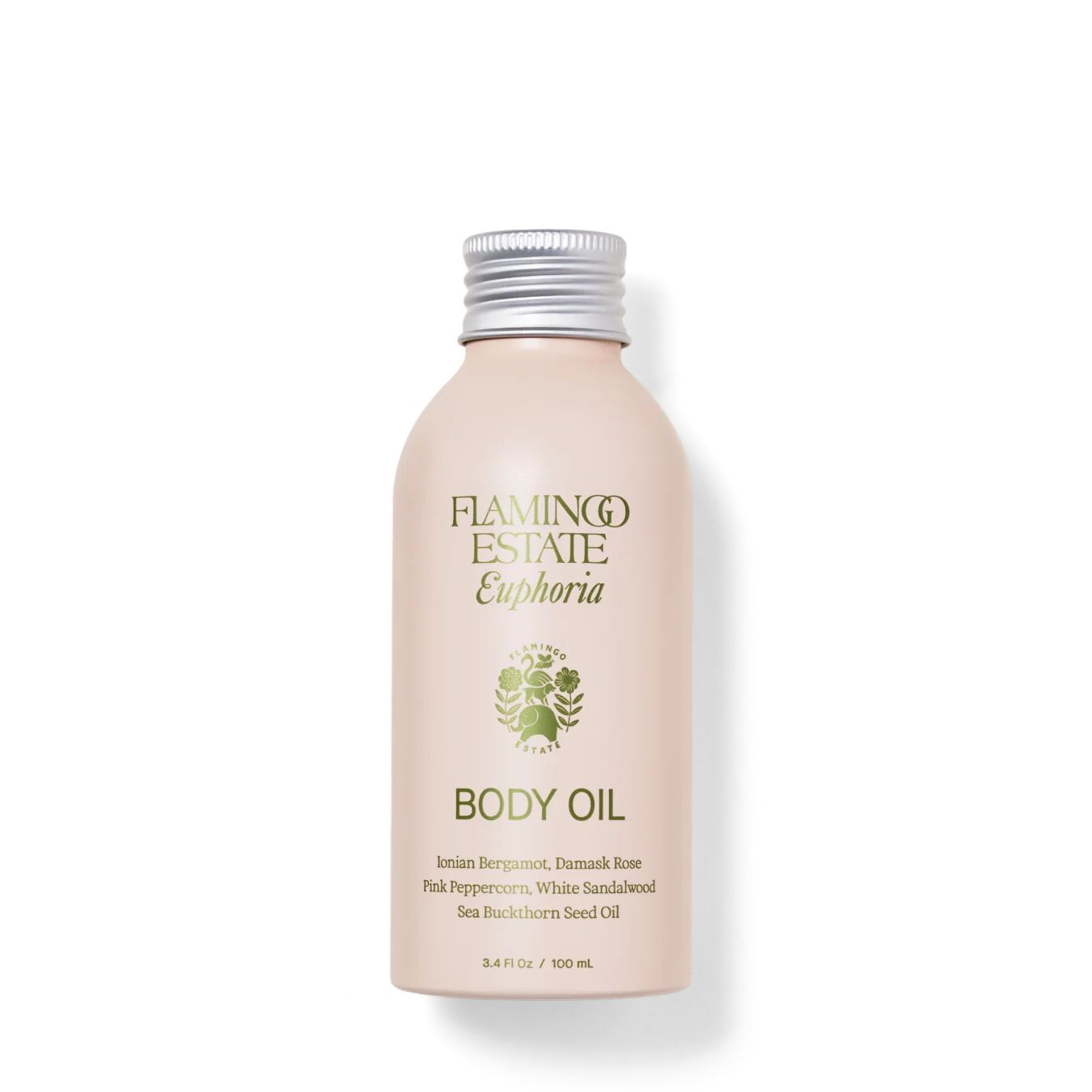 Damask Rose & Bergamot Body Oil | Flamingo Estate