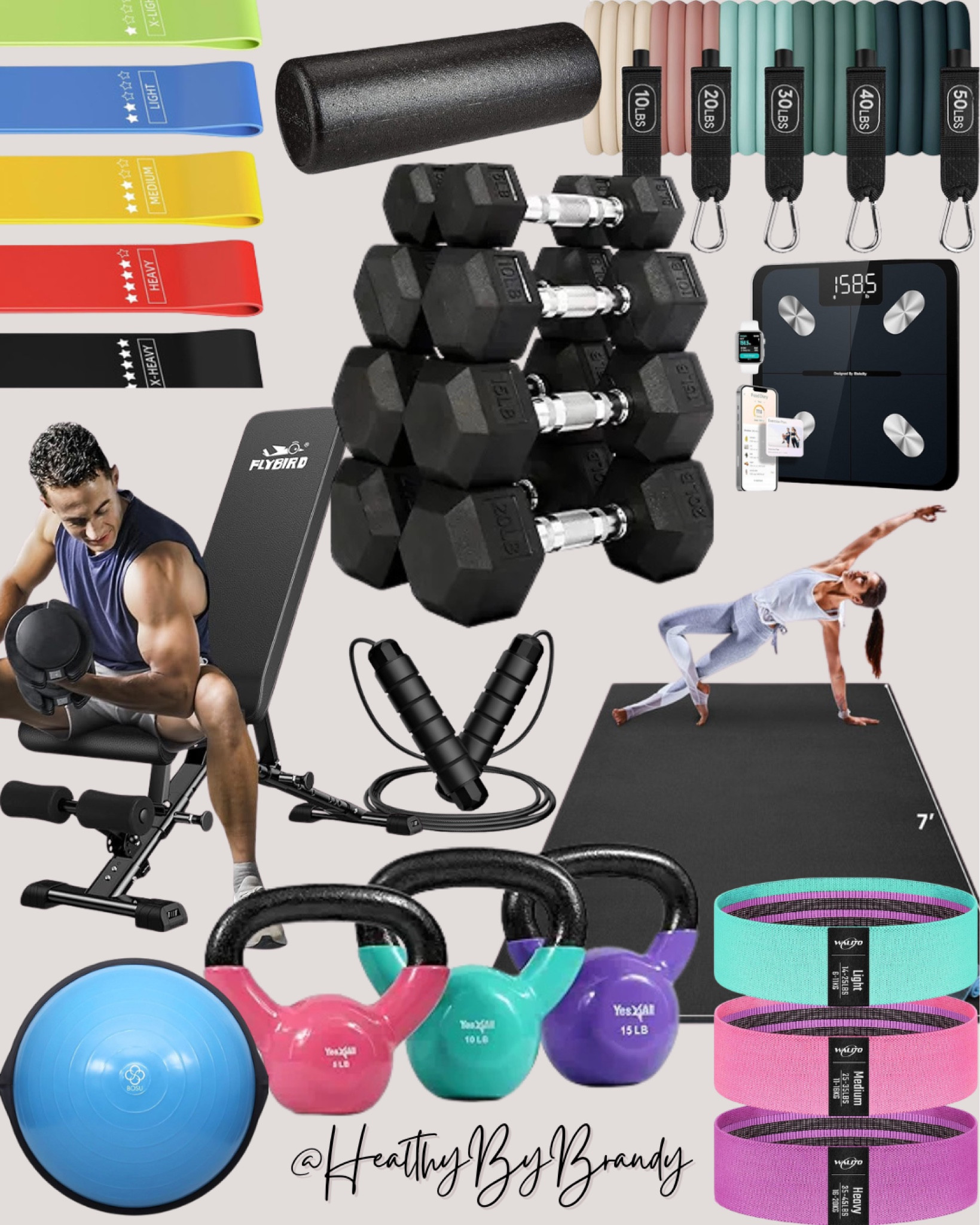 My favorite fitness products from Amazon!  Create a home gym you LOVE with these affordable items from Amazon  

#LTKFitness #LTKFindsUnder50 #LTKActive