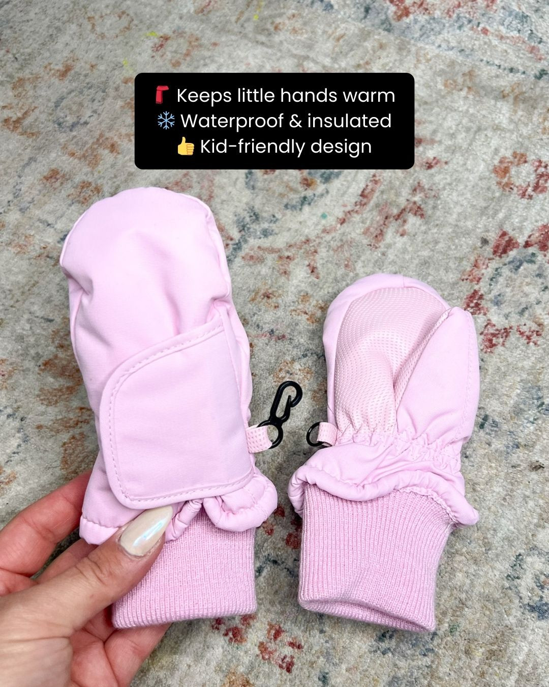 Keep little hands warm, dry, and ready for adventure with these Kids Waterproof Snow Mittens ❄️🧤✨ Designed to block out moisture and lock in warmth, they’re perfect for snow days, sledding, skiing, and all-day winter play ⛄💛 Durable, cozy, and made for endless snowy fun! 🌨️

#LTKKids #WinterEssentials #SnowDayFun #KidsWinterGear #AmazonFinds #ColdWeatherReady #SnowPlay #OutdoorKids #FamilyWinter #LTKFinds #StayWarm #WinterAdventures #SnowMittens #WaterproofGear #CozyKids 

 