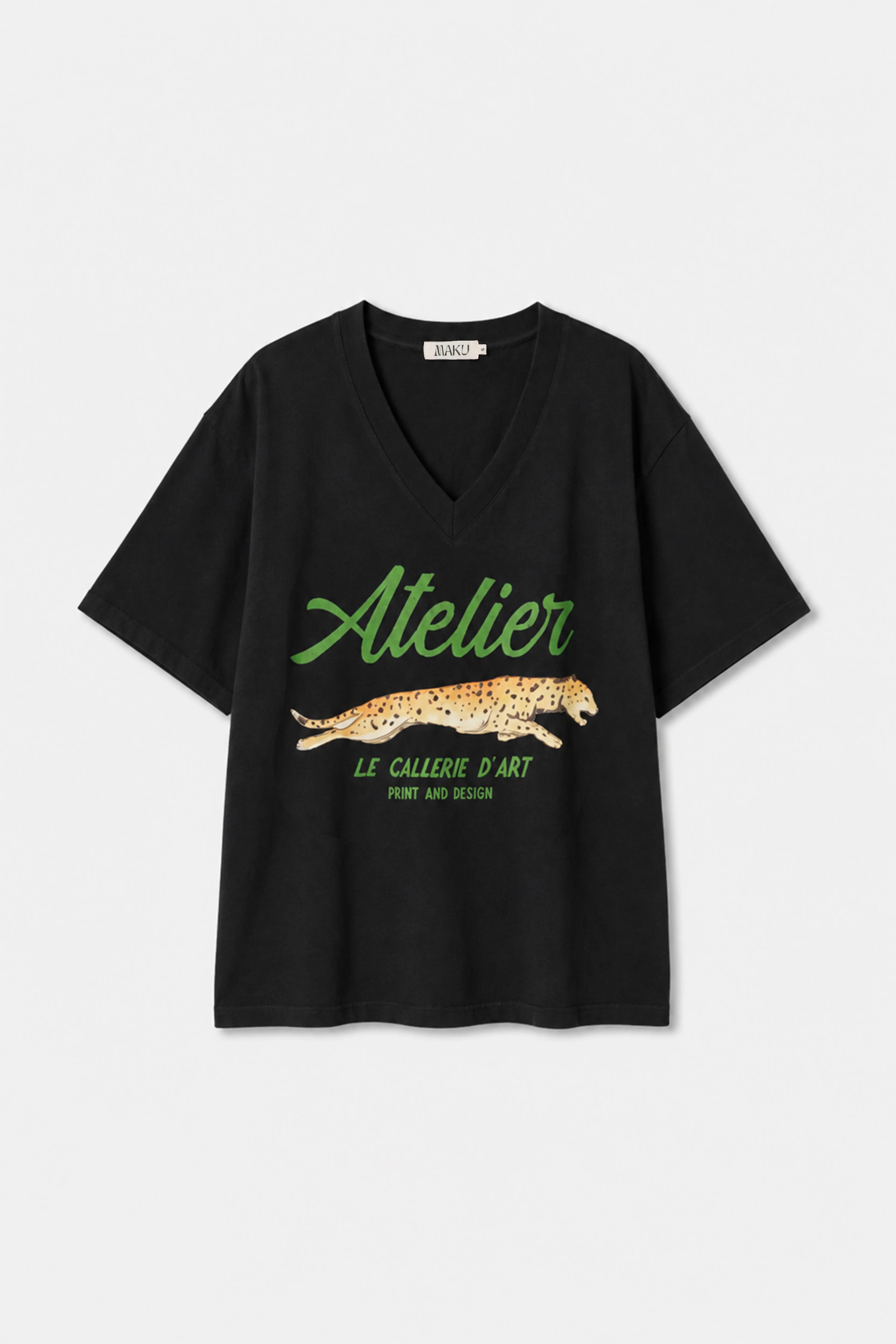 Atelier V-Neck Tee | Maku the Label