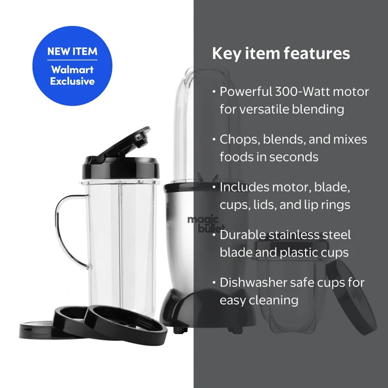 Magic Bullet Max MBR-1201WM, 300W | Walmart (US)