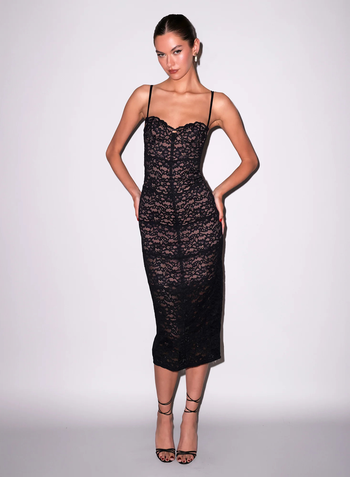 Black Charlotte Lace Dress | Fleur du Mal | Fleur du Mal