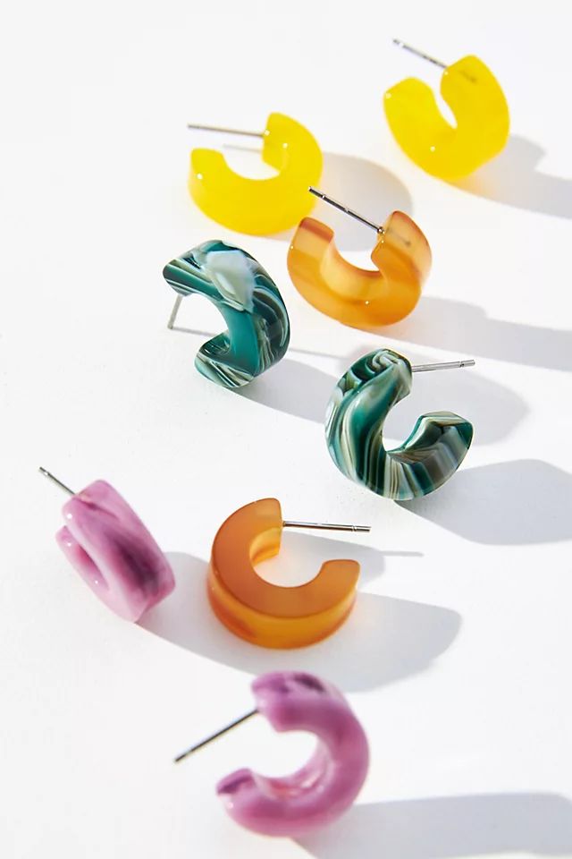 Vibrant Hoop Earrings | Anthropologie (US)