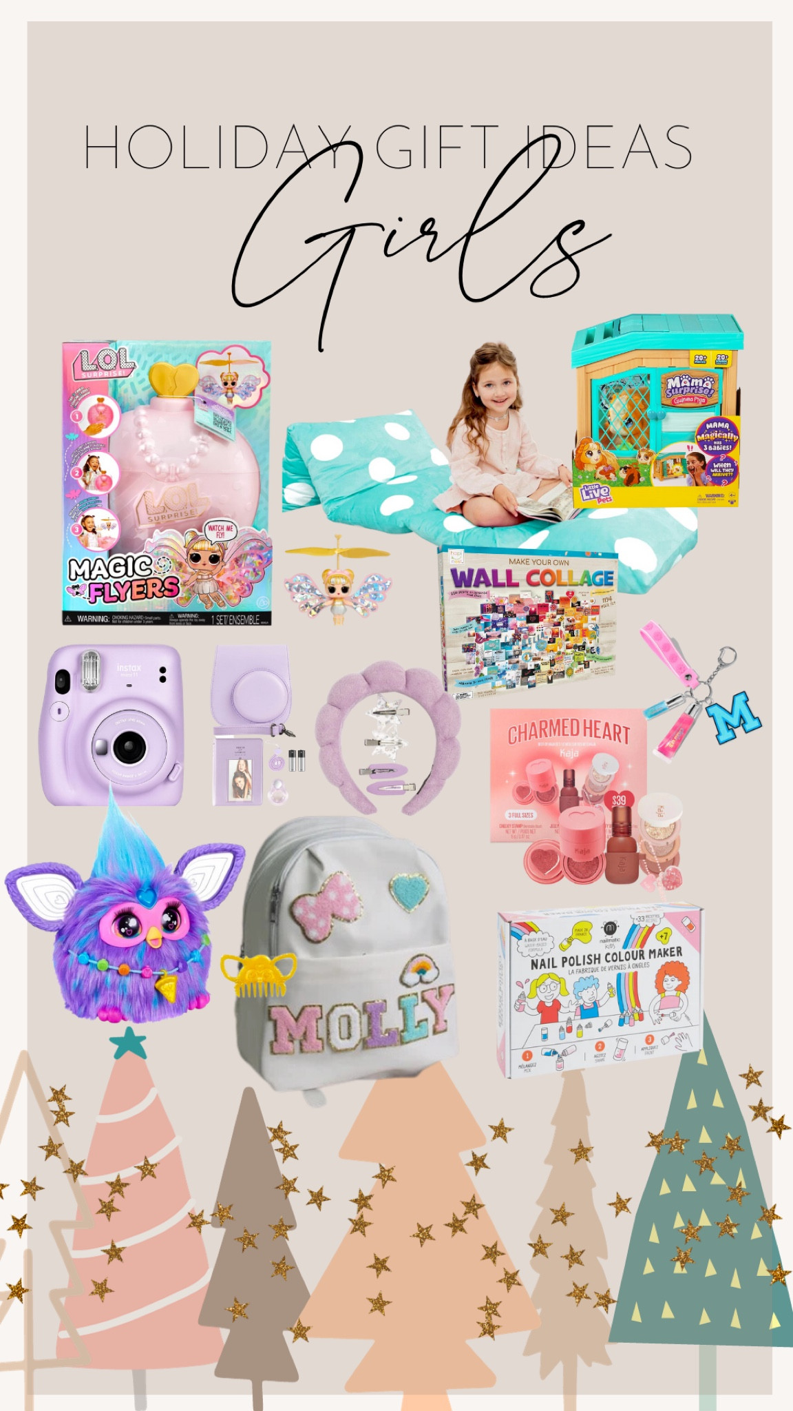 Holiday gift guide for girls! Camera, toys, backpack, games and lots more! 

#LTKGiftGuide #LTKSeasonal #LTKHoliday