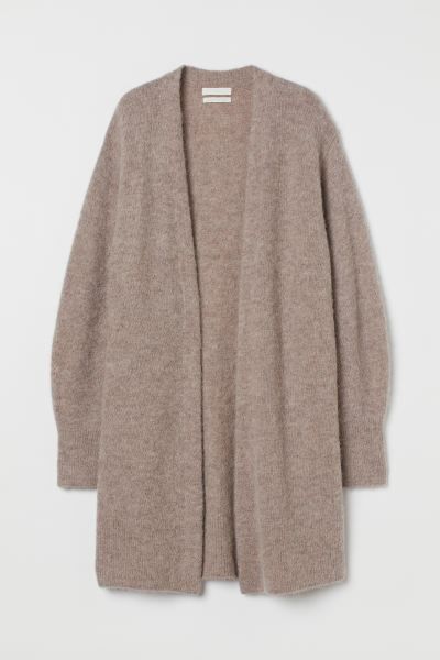 Knitted wool-blend cardigan | H&M (UK, MY, IN, SG, PH, TW, HK)