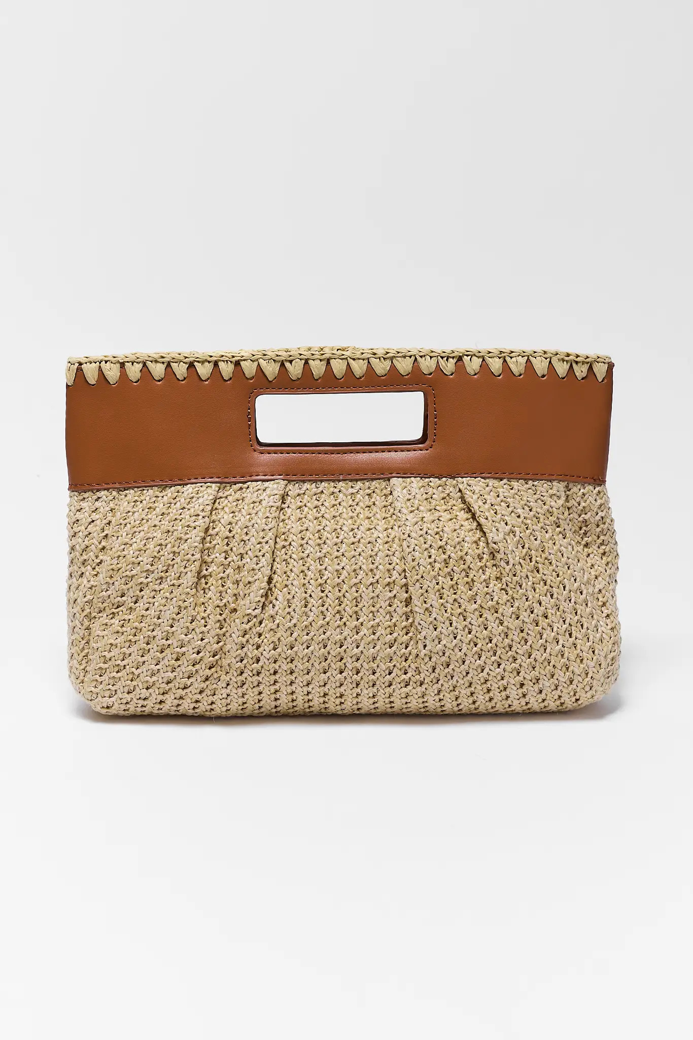 Tan Raffia Crossbody Bag | Avara