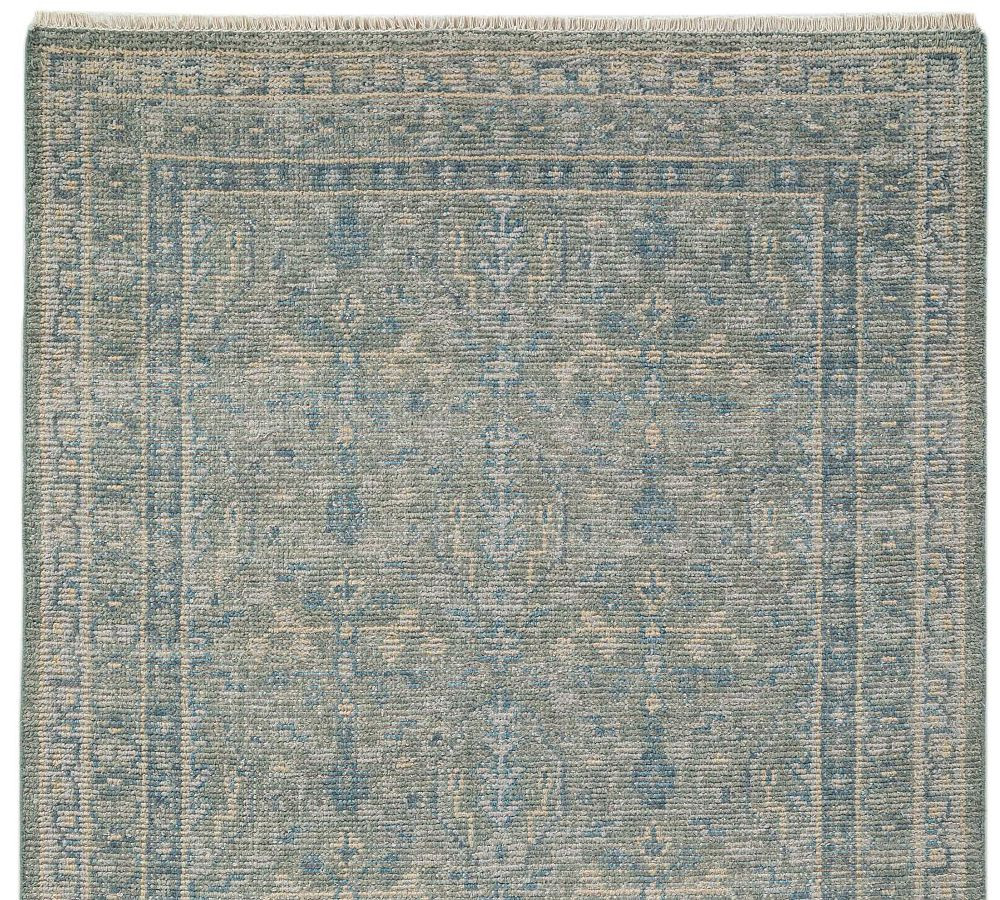 Chloe Hand-Knotted Wool Rug | Pottery Barn (US)