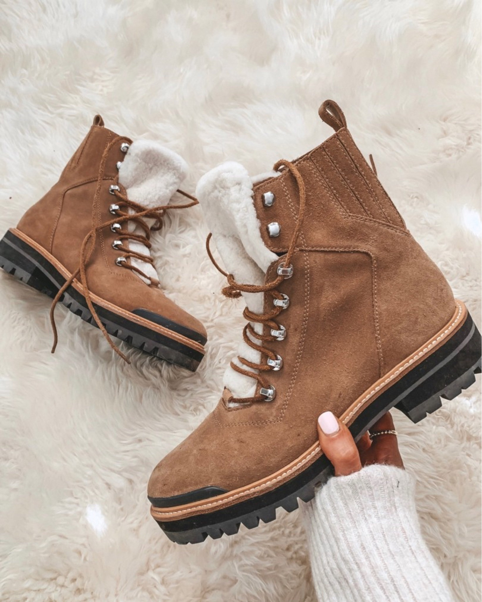 Marc Fisher Izzie winter lace up boots on sale $50 off for cyber week! 

#LTKCyberweek