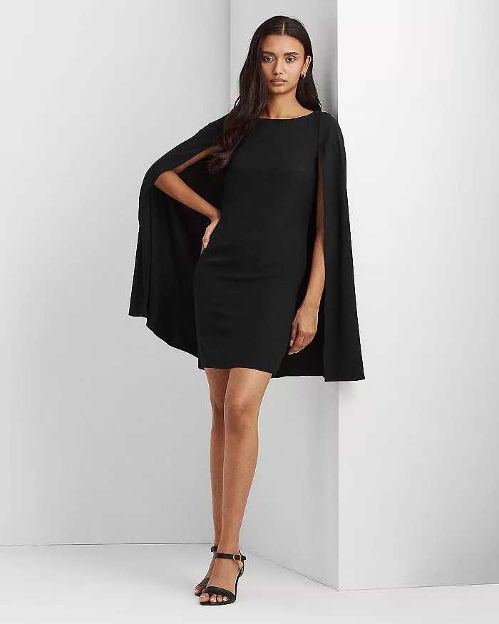 Cape Overlay Dress | Bloomingdale's (US)