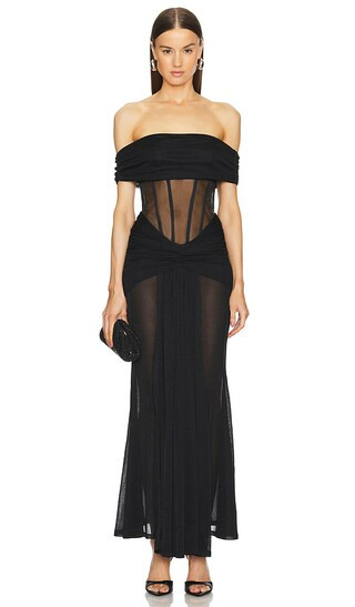 x REVOLVE Catalina Gown in Black | Revolve Clothing (Global)