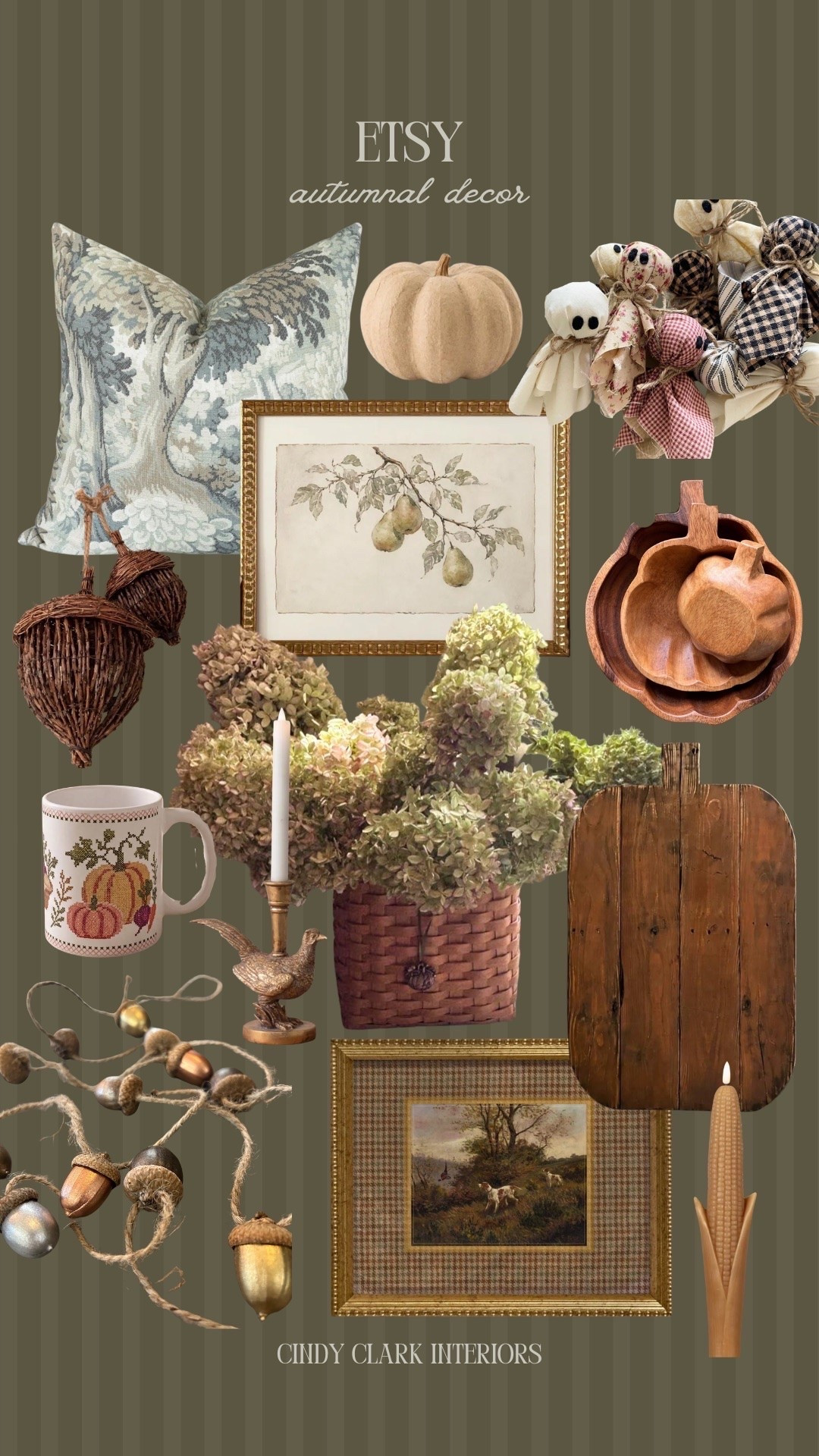 Pretty autumn decor from Etsy 🍂 Perfect for a cottage core home 🤍

Nancy meyers fall decor, cozy fall home decor

#LTKHome