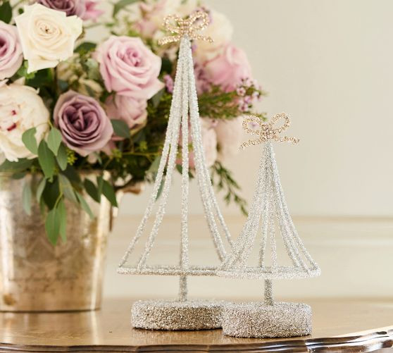 LoveShackFancy Glitter Tree Object | Pottery Barn (US)