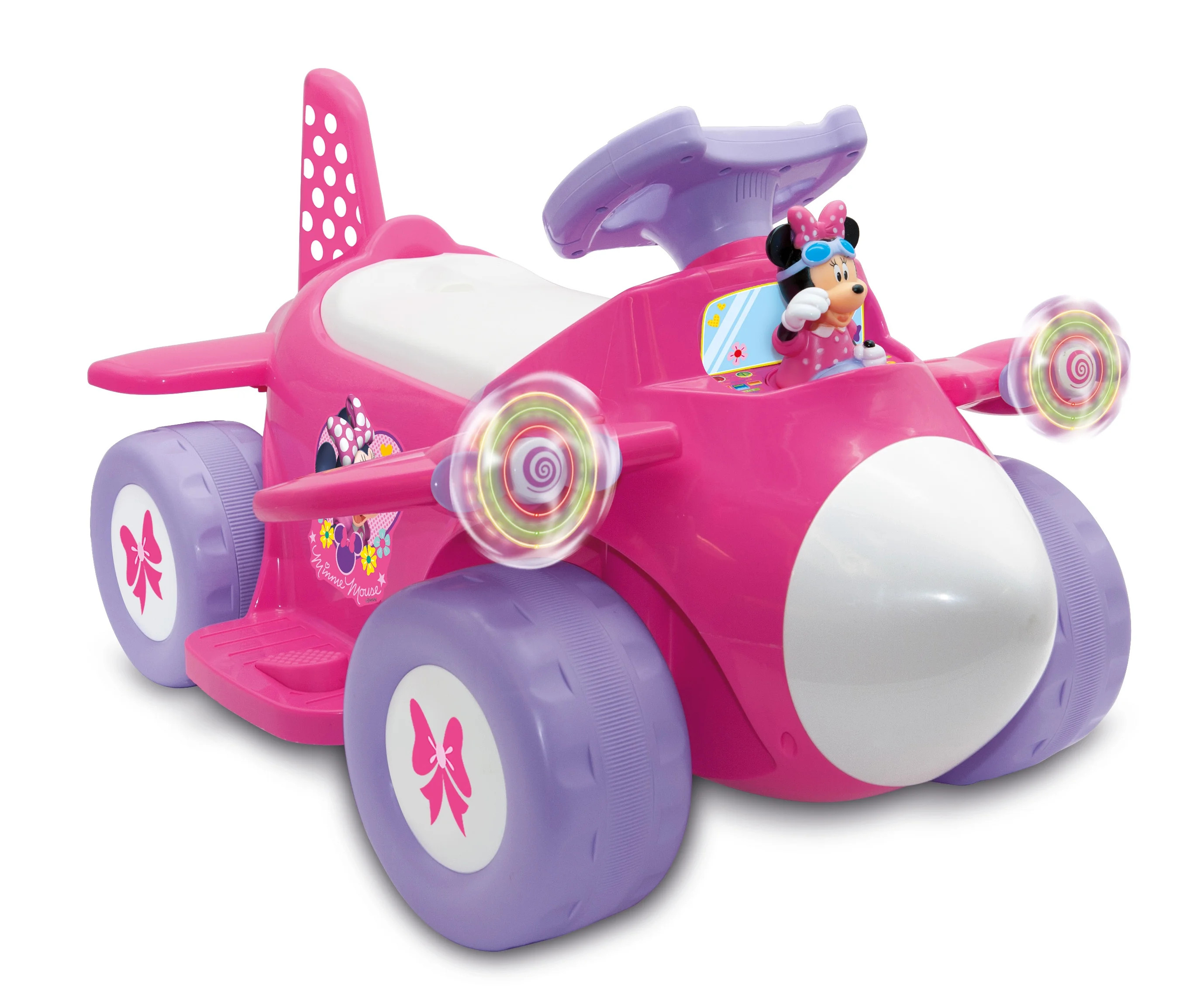 Disney Minnie 6-Volt Powered Plane Ride On - Walmart.com | Walmart (US)