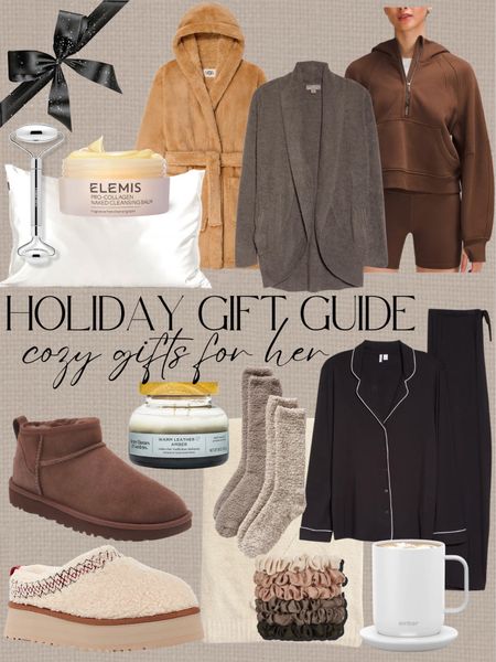Holiday gift guide: cozy gifts for her! 

Ugg. Barefoot Dreams. Lululemon. Gift guide. Loungewear. 

#LTKGiftGuide #LTKstyletip #LTKSeasonal