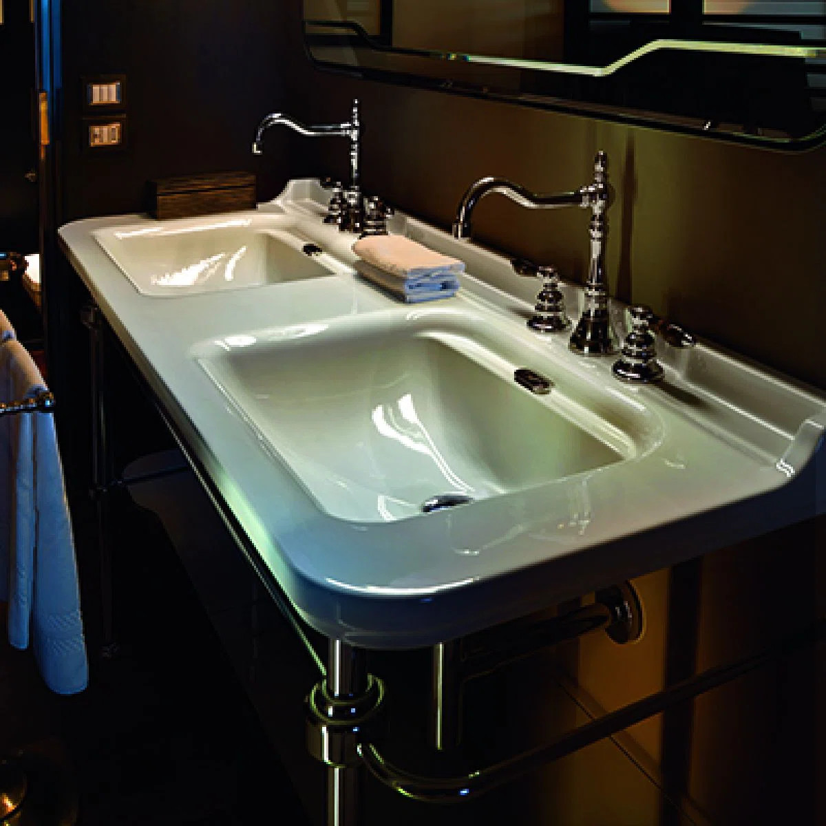 Waldorf 59.1'' L Bathroom Sink | Perigold