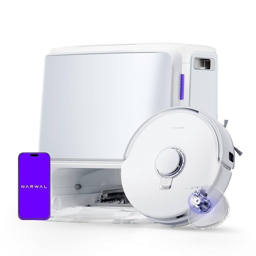 NARWAL Freo Z10 Robot Vacuum and Mop Combo, Tangle Free Robot Mop, 15,000Pa Suction, Adapts to Ha... | Amazon (US)