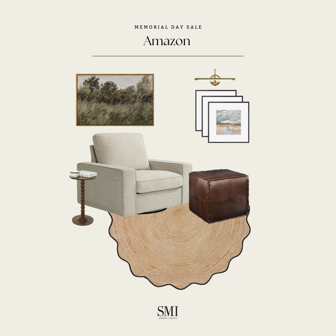 Amazon Memorial Day deals we’re loving 🤎 A cozy reading corner with classic textures, neutral layers, and elevated details—curated for comfort + style. Everything’s linked and on sale! 

 #LTKSeasonal #LTKHome #LTKSaleAlert