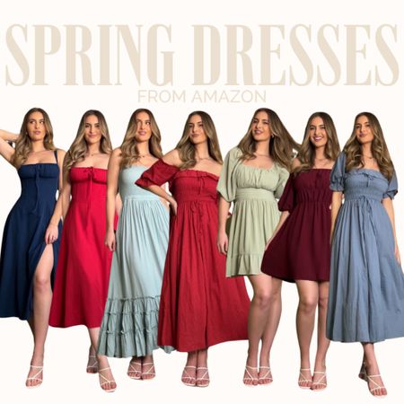 Spring dresses from Amazon 

#LTKGala #LTKSeasonal #LTKfindsunder50