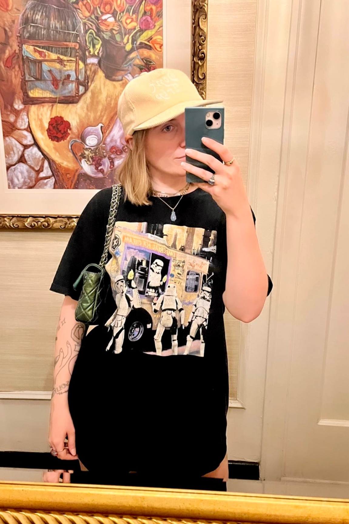 Lil green Chanel with an oversized Star Wars graphic tee and Free and Easy hat 🍦

#LTKitbag #LTKSeasonal #LTKfit