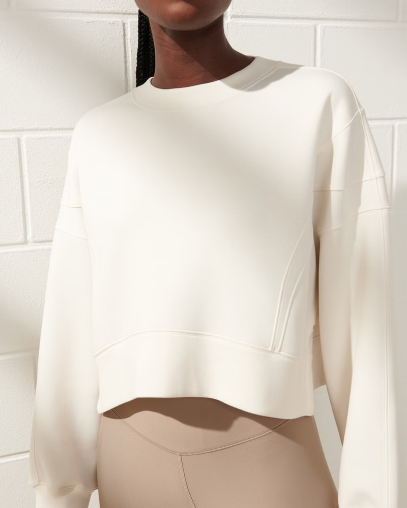 Women's YPB neoKNIT Mini Crew | Women's Clearance | Abercrombie.com | Abercrombie & Fitch (US)