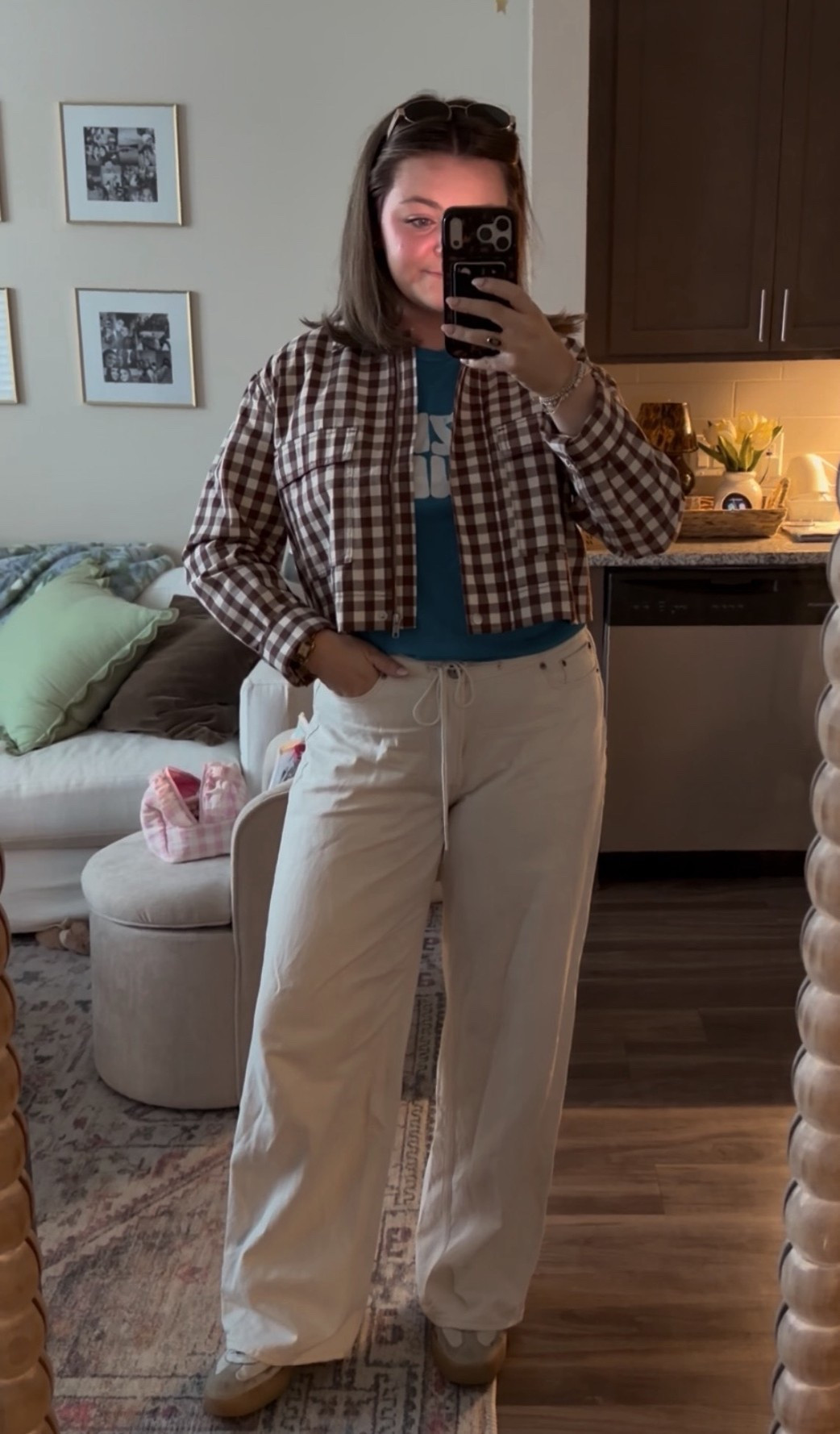 Early morning church OOTD from the other week💒 Loving this jacket for transition into spring! Great Target find 🧸🤎

#LTKootd