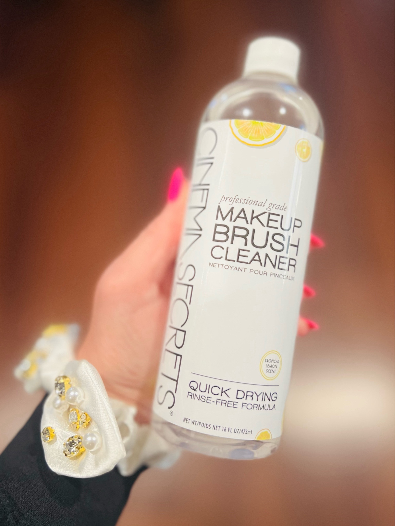 Say Bye to bunked up dirty brushes with this Professional Grade Makeup Brush Cleaner!  Clean and sanitize makeup brushes in between deep cleans to keep your makeup looking flawless and your skin feeling clean.  Cinema Secrets Pro Cosmetics has a huge 16oz container that will last a lifetime too!!!   

You can dip brushes in the solution, but I recommend putting the brush cleaner in a spray bottle and spraying brushes.  Using circular motions rub the sprayers brush on an old hand towel or muslin wash cloth to pull all the product, bacterial, oils, etc from your brush.  Your brush will be almost instantly dry, cleaned and sanitized!  

This is a perfect choice for in between deep cleanings of your brushes, NOT a replacement for deep cleaning brushes!  For a full tutorial on DEEP CLEANING makeup brushes with Zote , hit up my Makeup Tutorial Playlist here 👇🏽
https://msha.ke/tara.d.be.you.ty#links-2

#LTKstyletip #LTKbeauty