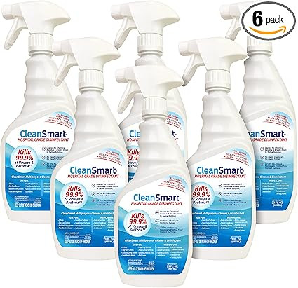 CleanSmart Hospital Grade Disinfectant, Kills 99.9% of Viruses and Bacteria, Hypochlorous Acid Te... | Amazon (US)