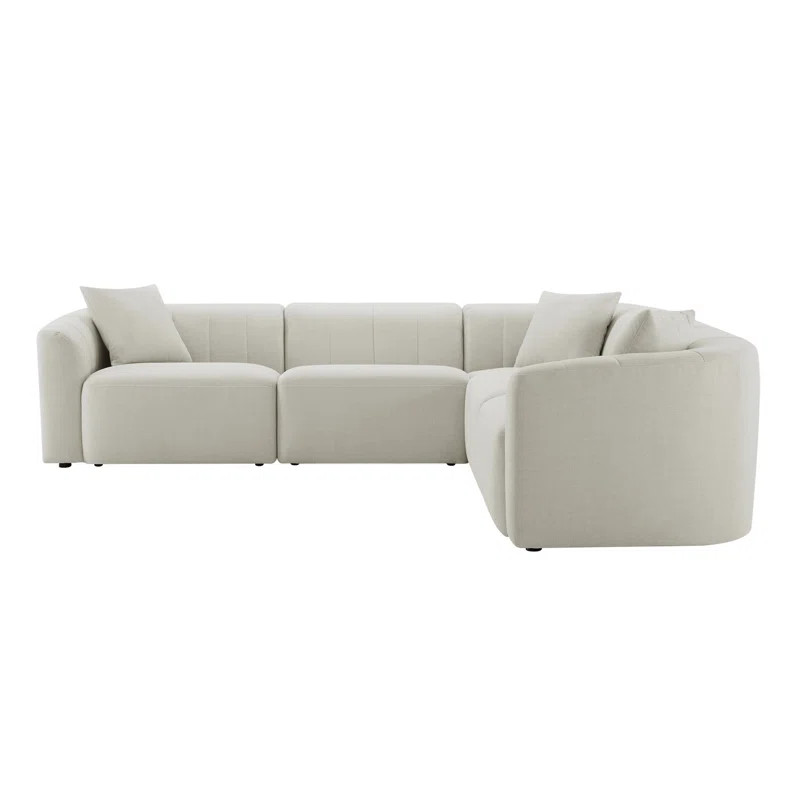 Montclair 5 - Piece Upholstered Sectional | Wayfair North America