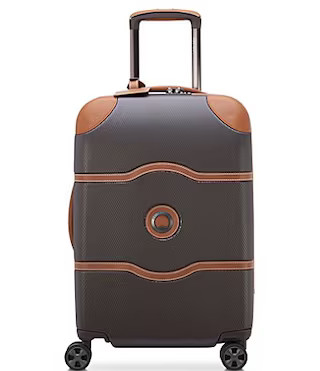 Delsey Paris Chatelet Air 2.0 Large 21 Upright Carry-On Spinner Suitcase - Chocolate | Dillard's