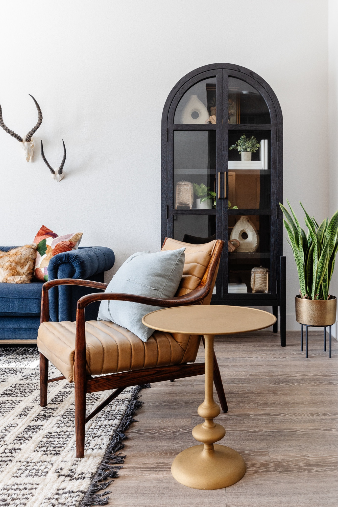 Here are our top 5 tips for styling bookcases in your space:

🧹 Start with a Clean Slate: Clear off all items from the shelves to begin with a fresh canvas.

📚Group Books by Color or Size: Arrange books in clusters by either color or size to create visual harmony and repetition. This adds structure and cohesion.

🌿 Incorporate Greenery: Integrate plants or faux greenery to add texture, warmth, and life to the space. Place them strategically to break up the monotony of books and bring a touch of nature indoors.

🏺Utilize Decorative Objects:  Mix in decorative objects such as vases, sculpture, or picture frames to add visual interest and height. Again, aim for repetition in placement or theme to maintain a cohesive look.

⚖️  Provide Balance and Symmetry:  Maintain balance and symmetry by alternating the placement of books and decor items on each shelf. This helps create a sense of rhythm and flow.

#BookshelfStyling #InteriorDesignTips #HomeDecorInspo #GreeneryInDesign #DesignPrinciples #StylishShelving #stopmotionreel #interiorstyling

#LTKhome #LTKstyletip