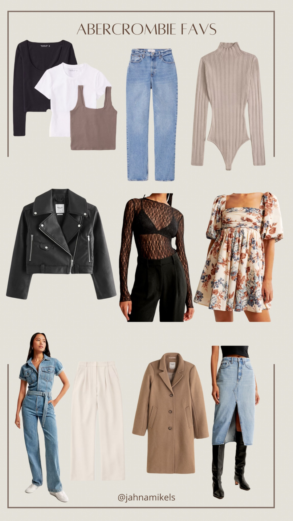 ABERCROMBIE FAVS

#LTKGiftGuide #LTKSeasonal #LTKfindsunder100