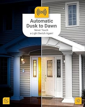 10 Pack Dusk to Dawn LED Outdoor Light Bulb B11, Edison Filament Candelabra Bulbs for Porch Light... | Amazon (US)