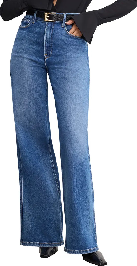 Soft-Tech Good Skate High Waist Wide Leg Jeans | Nordstrom