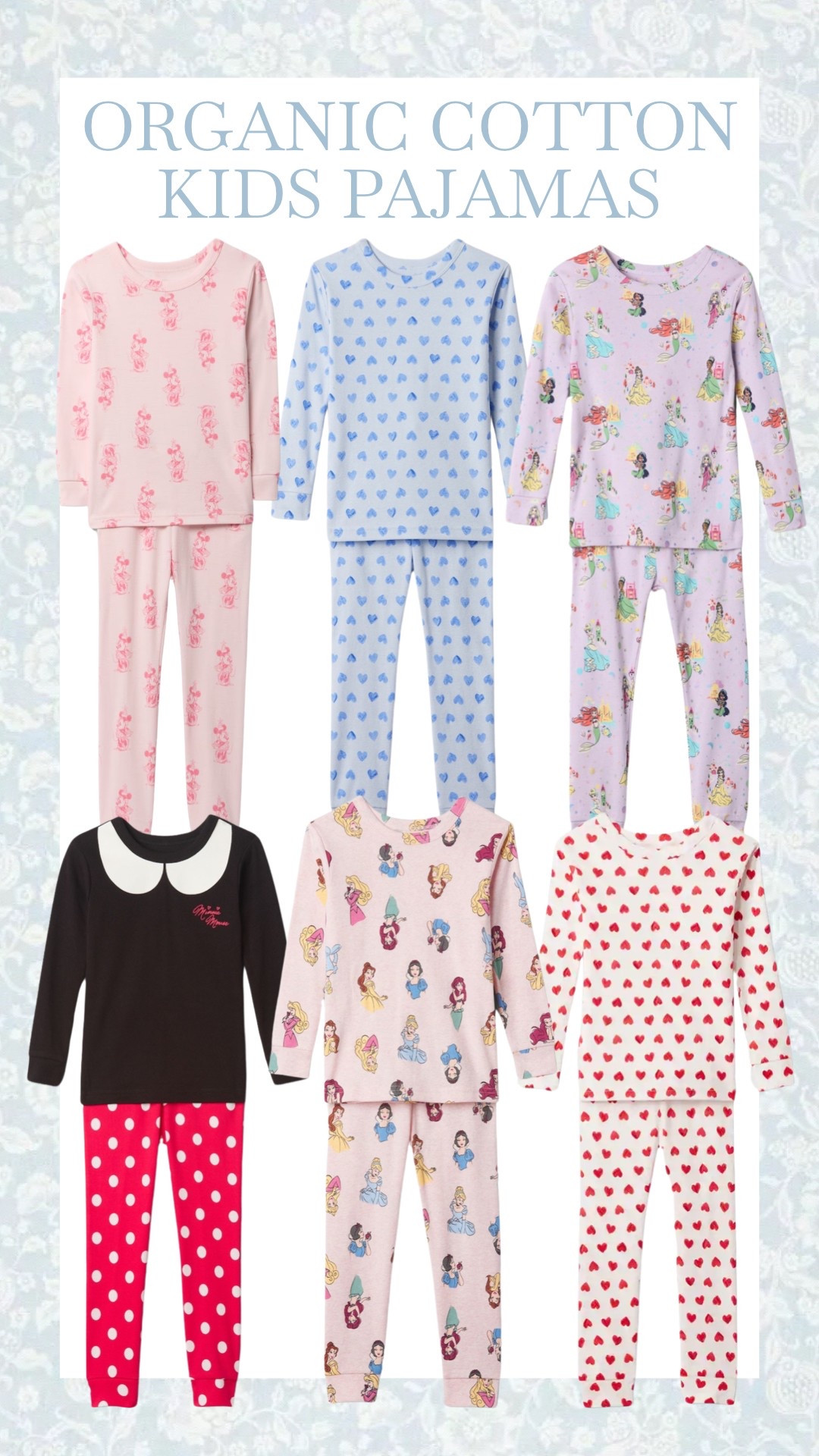 I love these 100% organic cotton kids pajamas for Mary Grace! 💤💖 and they are on MAJOR SALE right now!! 

Since she’s in her pajamas and sleeping for most of the day, I prioritize non-toxic, organic cotton to ensure that she’s in safe nontoxic materials. It’s so important to me choose pajamas made from natural, chemical-free fabrics to protect her sensitive skin, especially when she spends so many hours in them.

These pjs are not only super affordable but also come in the cutest colors and patterns (Mary Grace is obsessed with her Minnie and princess designs)! 🌸💫  they have a bunch of cute boy options too that I’ll link here 🩵 

I can rest easy knowing she’s wrapped up in the best—because her health and future matter most! 

#OrganicCotton #NonToxicLiving #HealthySleep #KidsPajamas #SafeAndComfy #MindfulParenting #organic #organicclothes #cotton #organicpajamas #organicbaby #organickid #nontoxic #nontox #lowtoxic #lowtox #pajamas #baby #toddler #kid #health #healthy 

#LTKBaby #LTKKids #LTKSaleAlert